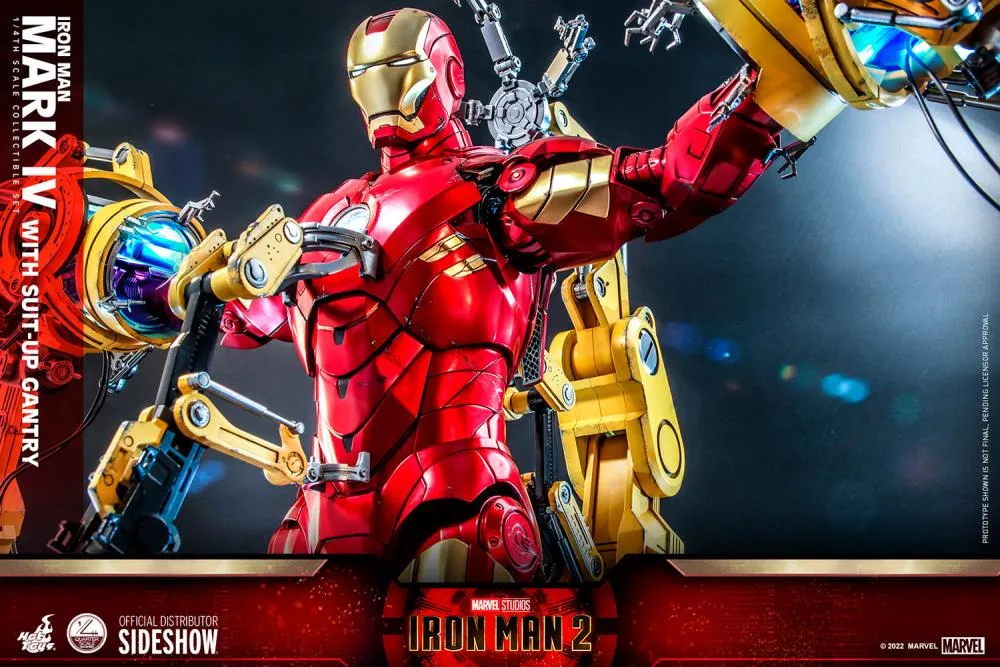 1/4 Scale - Iron Man 2 - Iron Man Mark IV w/Suit-Up Gantry