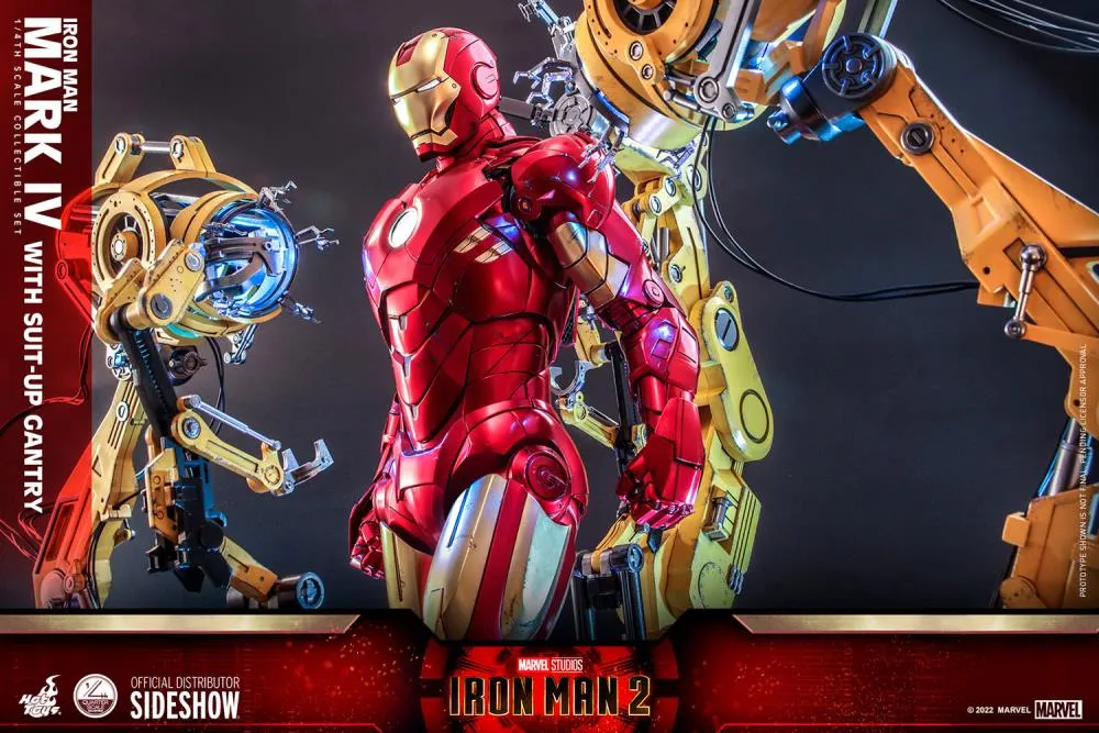 1/4 Scale - Iron Man 2 - Iron Man Mark IV w/Suit-Up Gantry