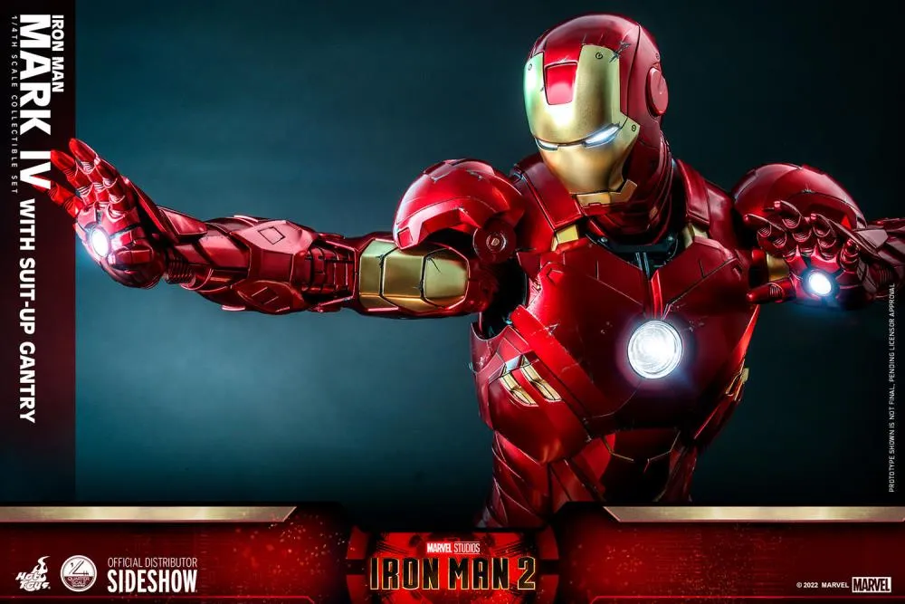 1/4 Scale - Iron Man 2 - Iron Man Mark IV w/Suit-Up Gantry