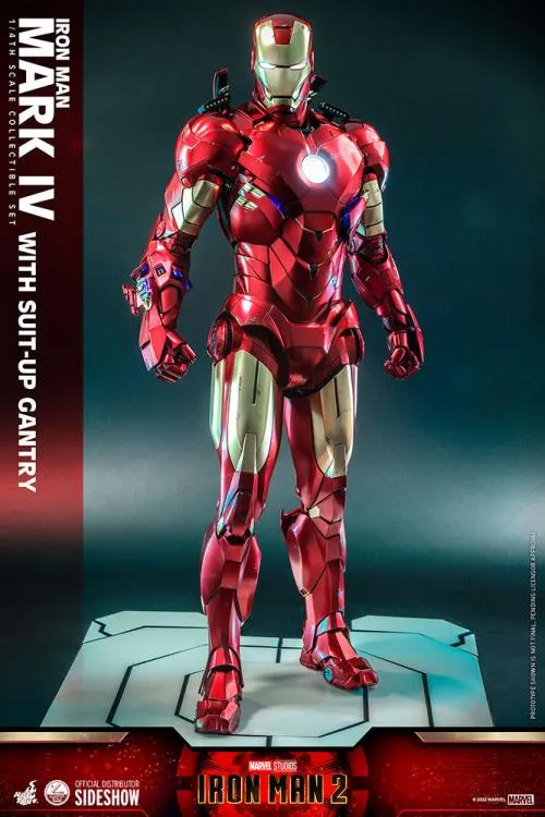 1/4 Scale - Iron Man 2 - Iron Man Mark IV w/Suit-Up Gantry