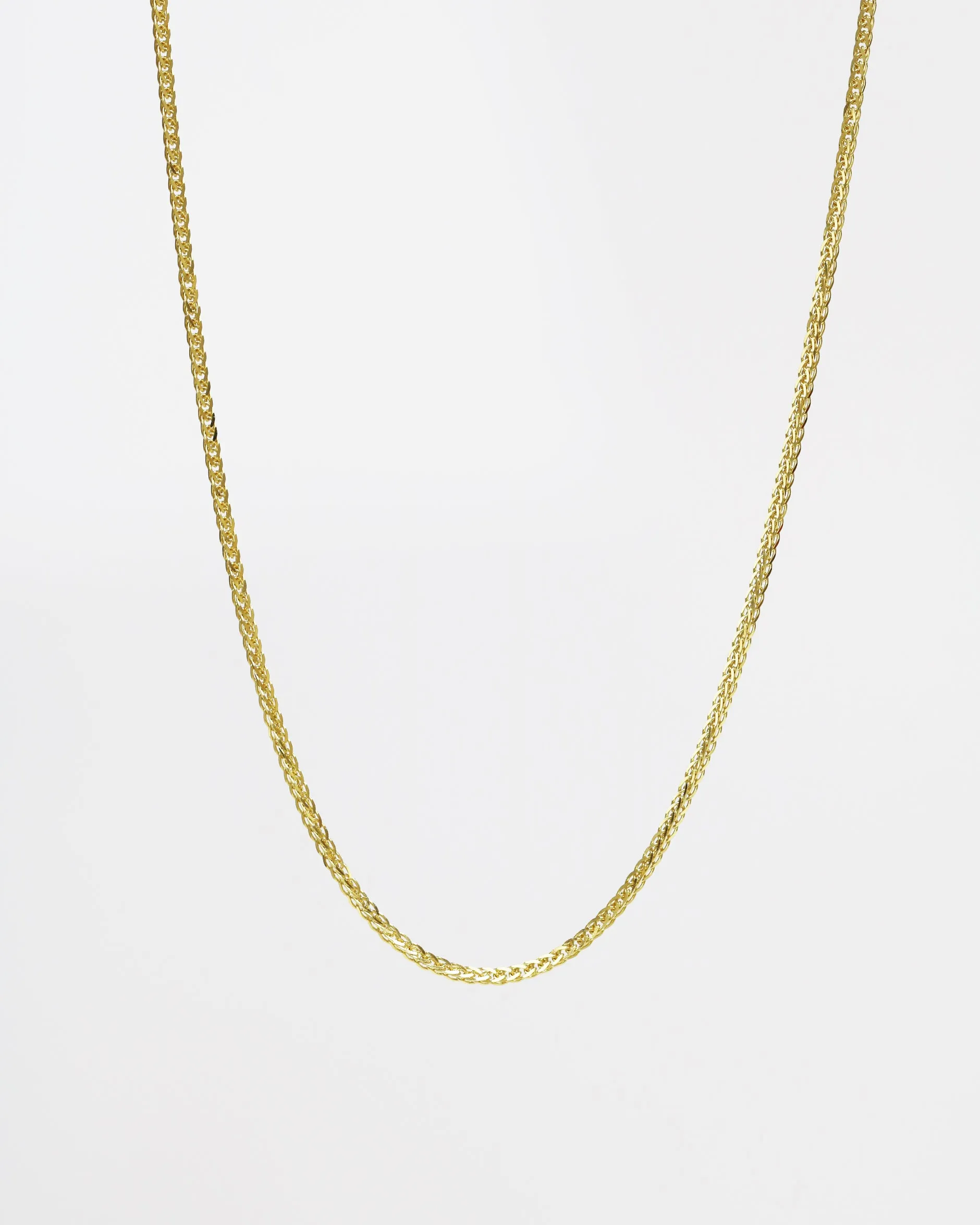 18k Gold Chain Necklace, Different styles (White/Rose/Yellow Gold)