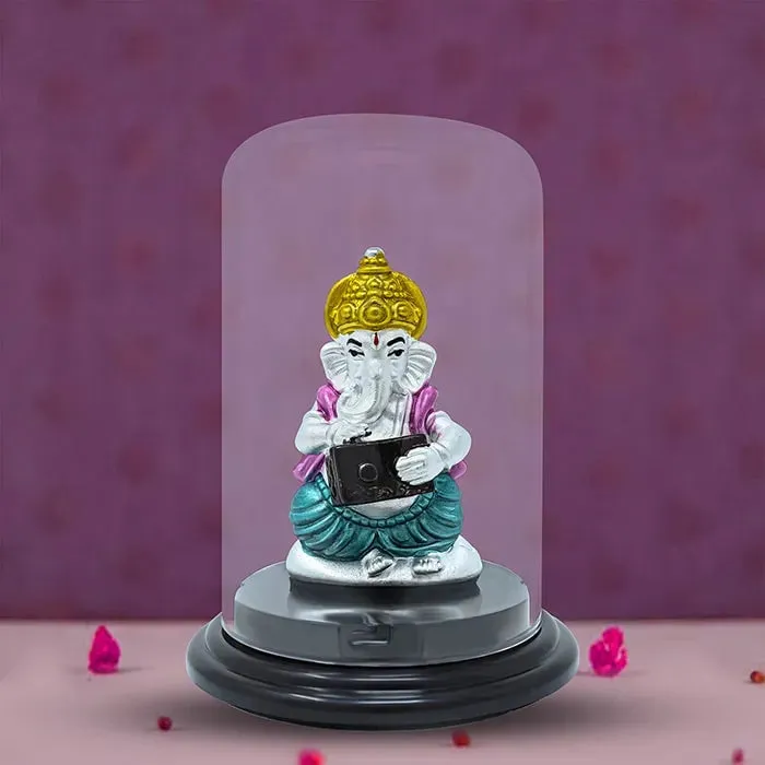 999 Silver Bhalchandra Aura Idol