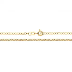 9ct Gold Diamond Cut Belcher Chain CH369