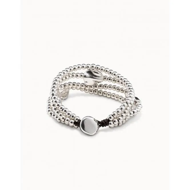 A Beautiful Mind Silver Metal Bracelet