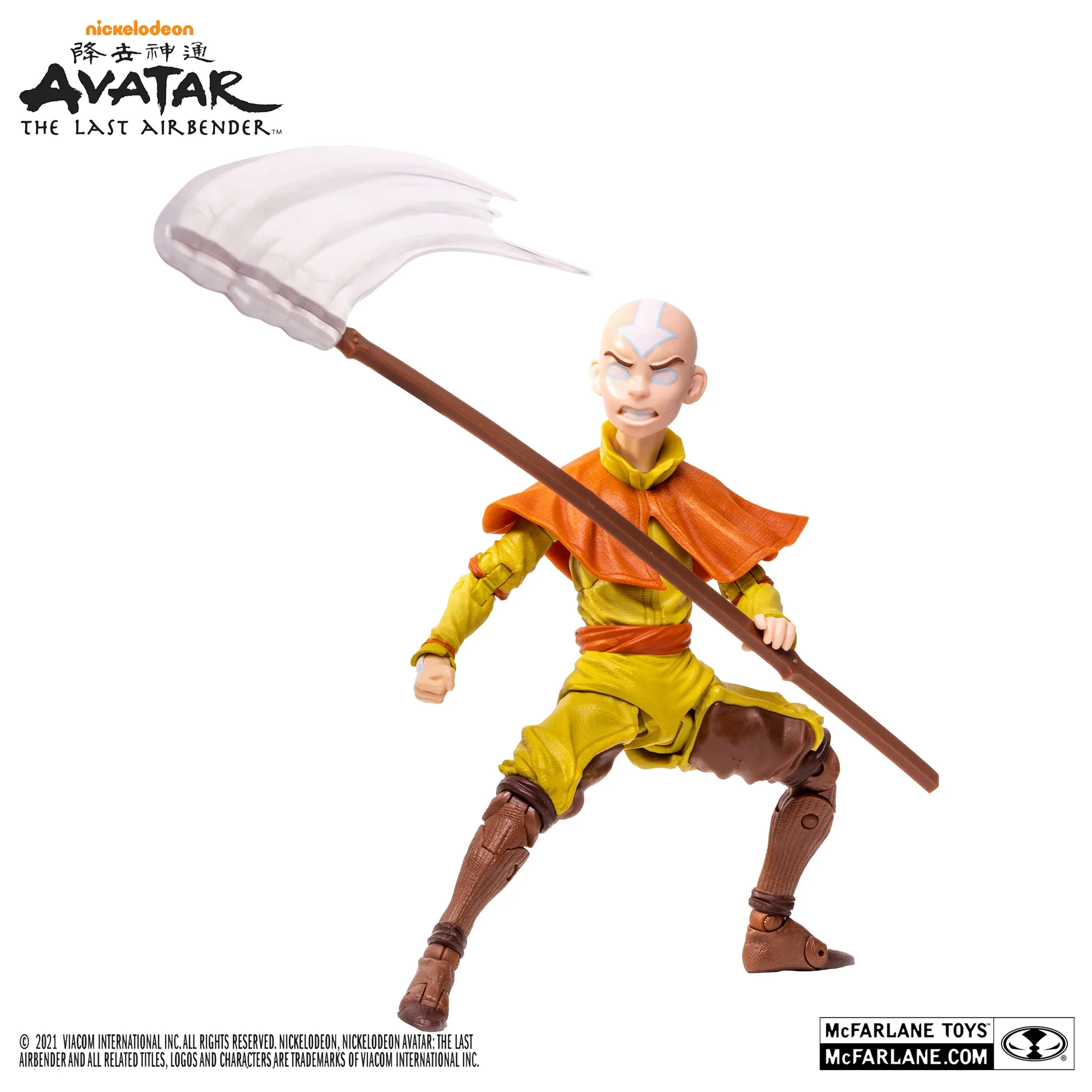 Avatar: The Last Airbender - Aang (Avatar State) - Gold Label - 7IN Action Figure