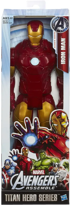 Avengers Series Marvel Assemble Titan Hero Iron Man 12" Action Figure