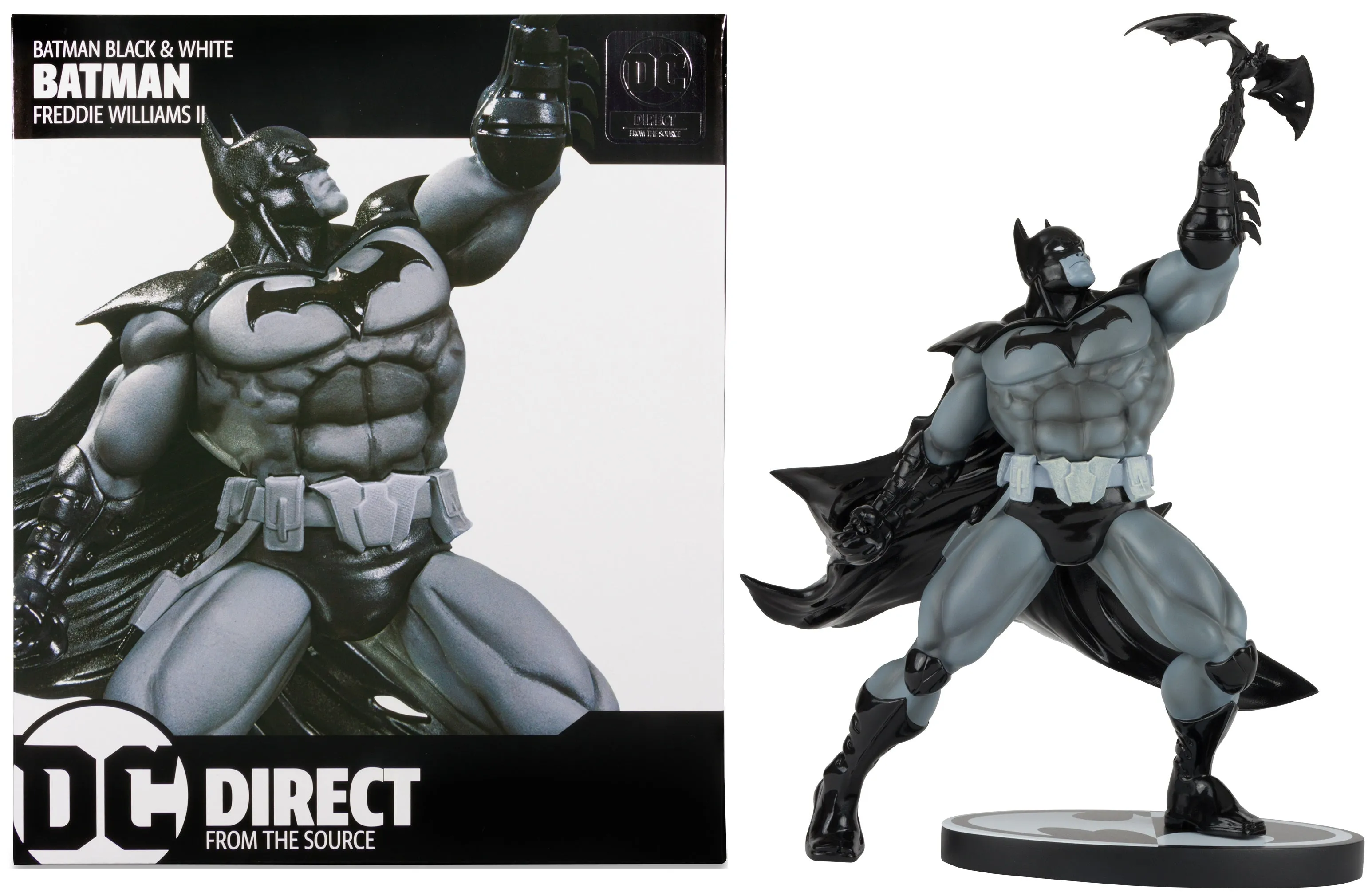 Batman Black and White Batman by Freddie Williams II Statue (Limited Edition) DC Direct - McFarlane Toys