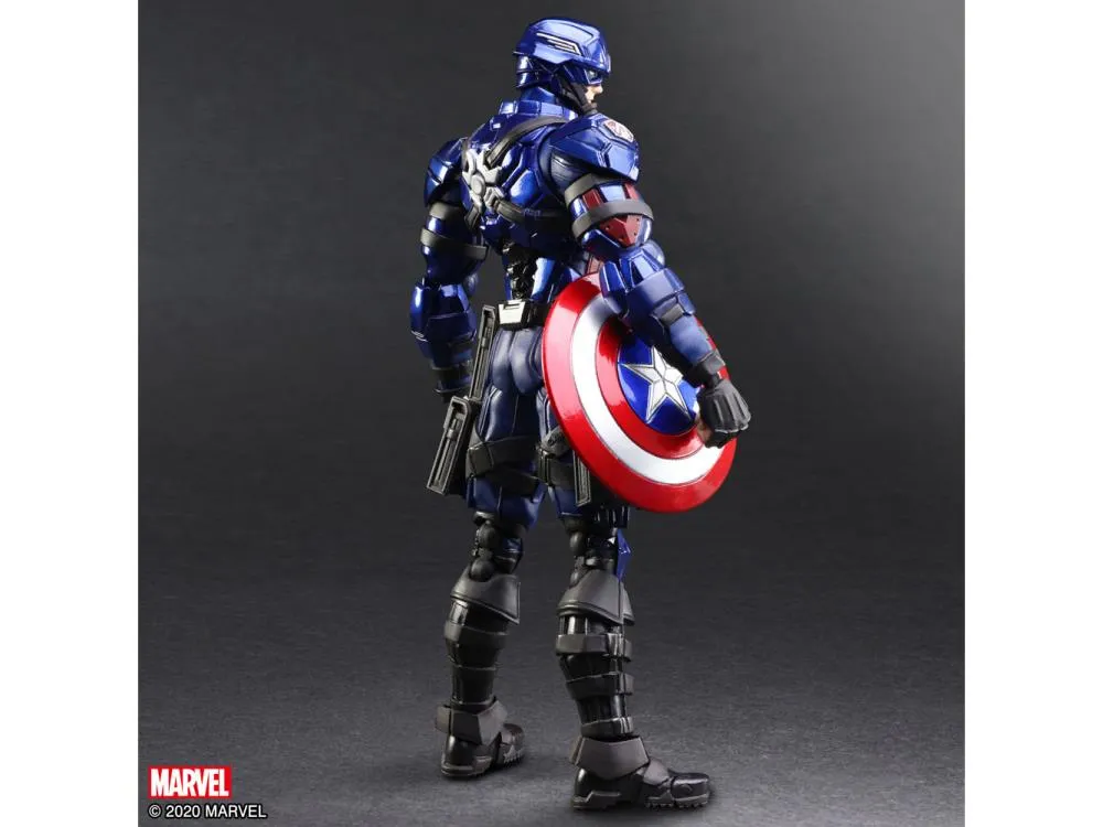 Bring Arts Marvel Universe Variant Captain America Square Enix Figure