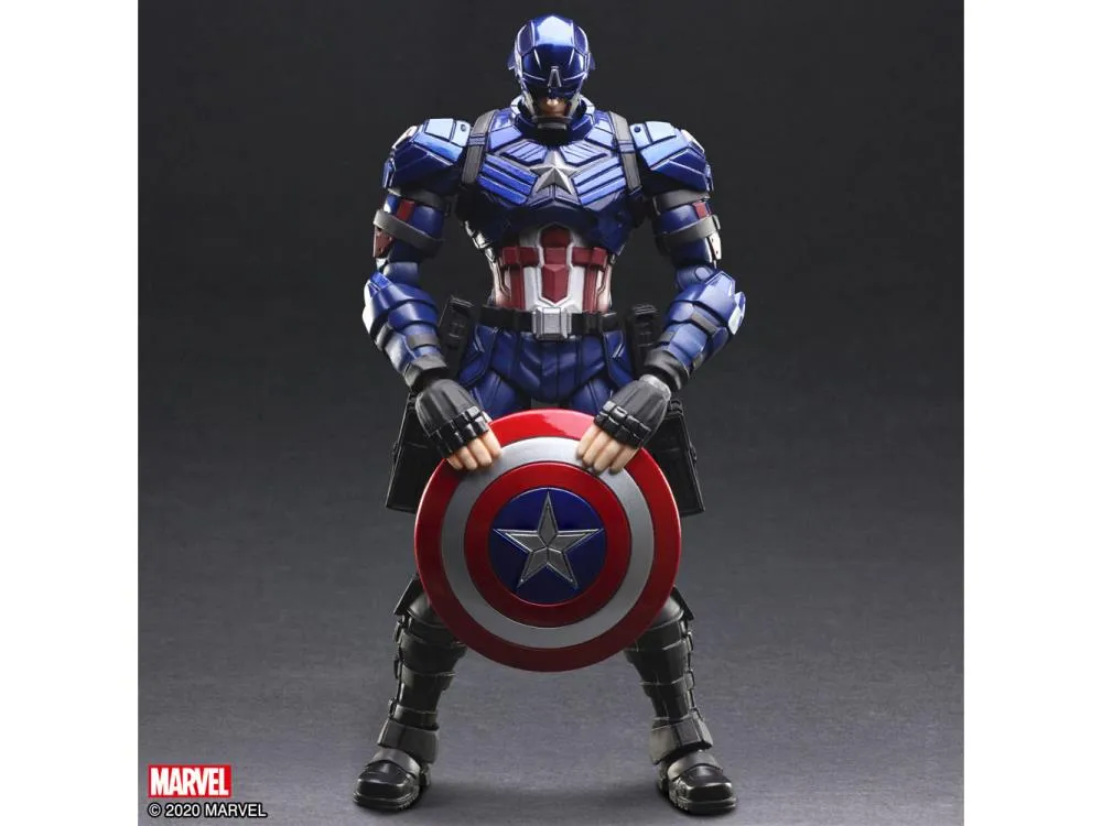 Bring Arts Marvel Universe Variant Captain America Square Enix Figure