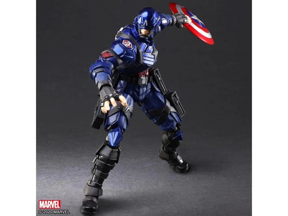 Bring Arts Marvel Universe Variant Captain America Square Enix Figure