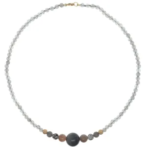 Bubbles Necklace - Labradorite