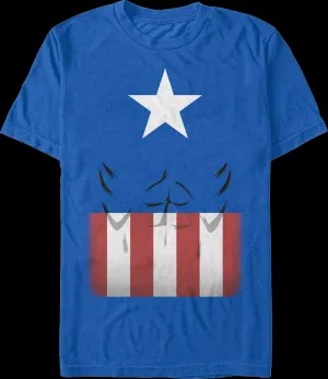 Captain America Costume T-Shirt