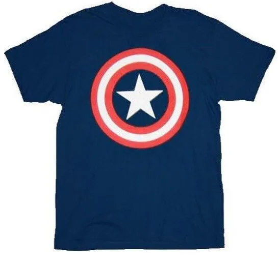 Captain America Star Logo T-shirt