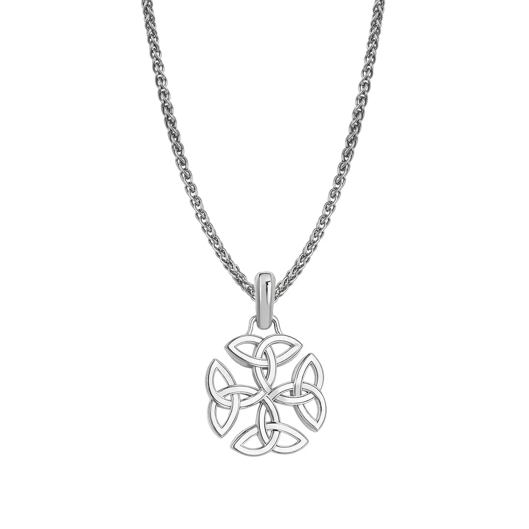 Celtic Dara Knot Necklace with Chain