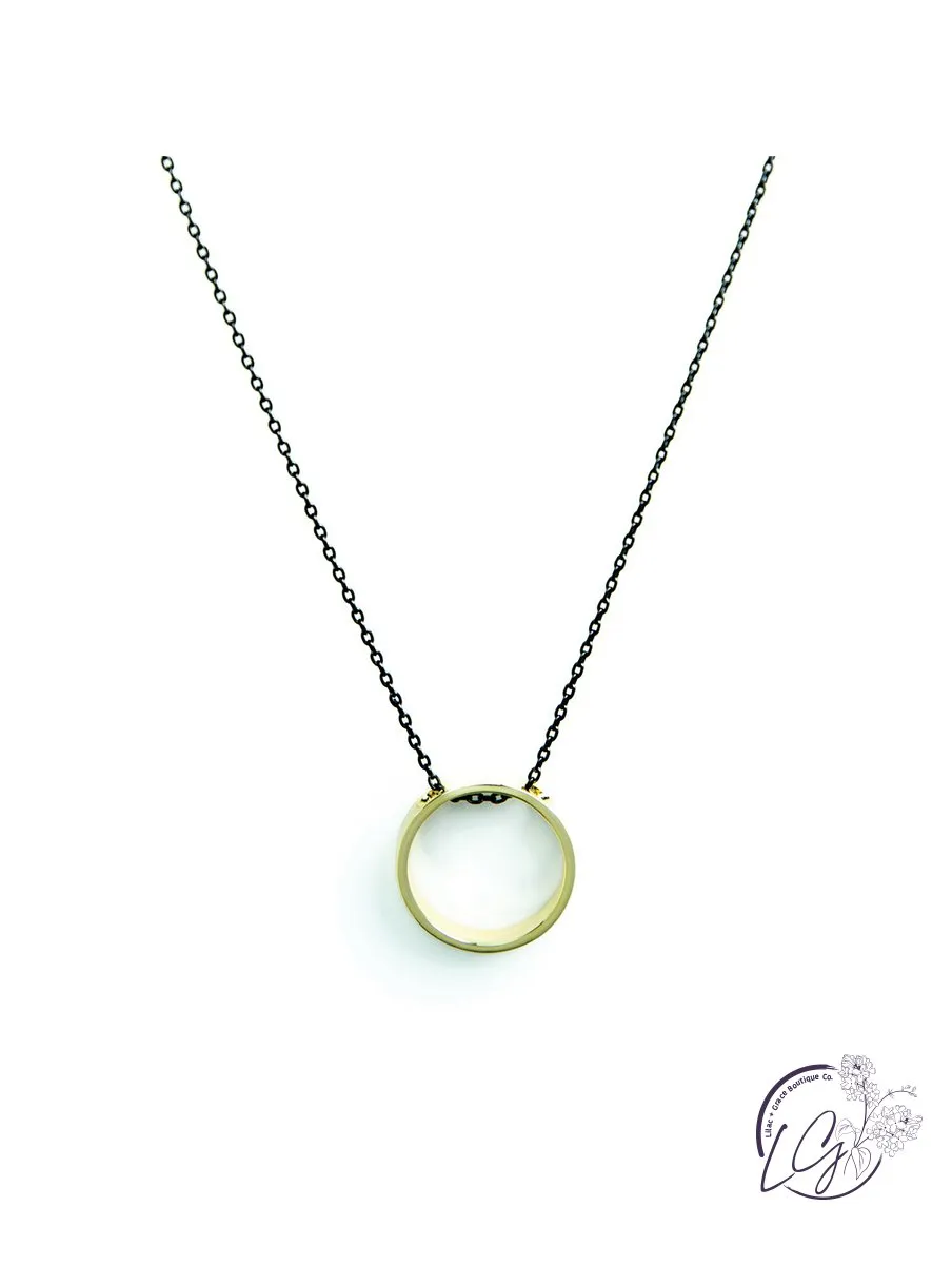 Contemporary Circle Pendant