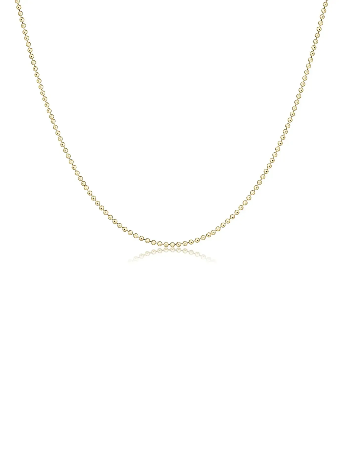 enewton Classic Beaded Chain Gold Bead Choker