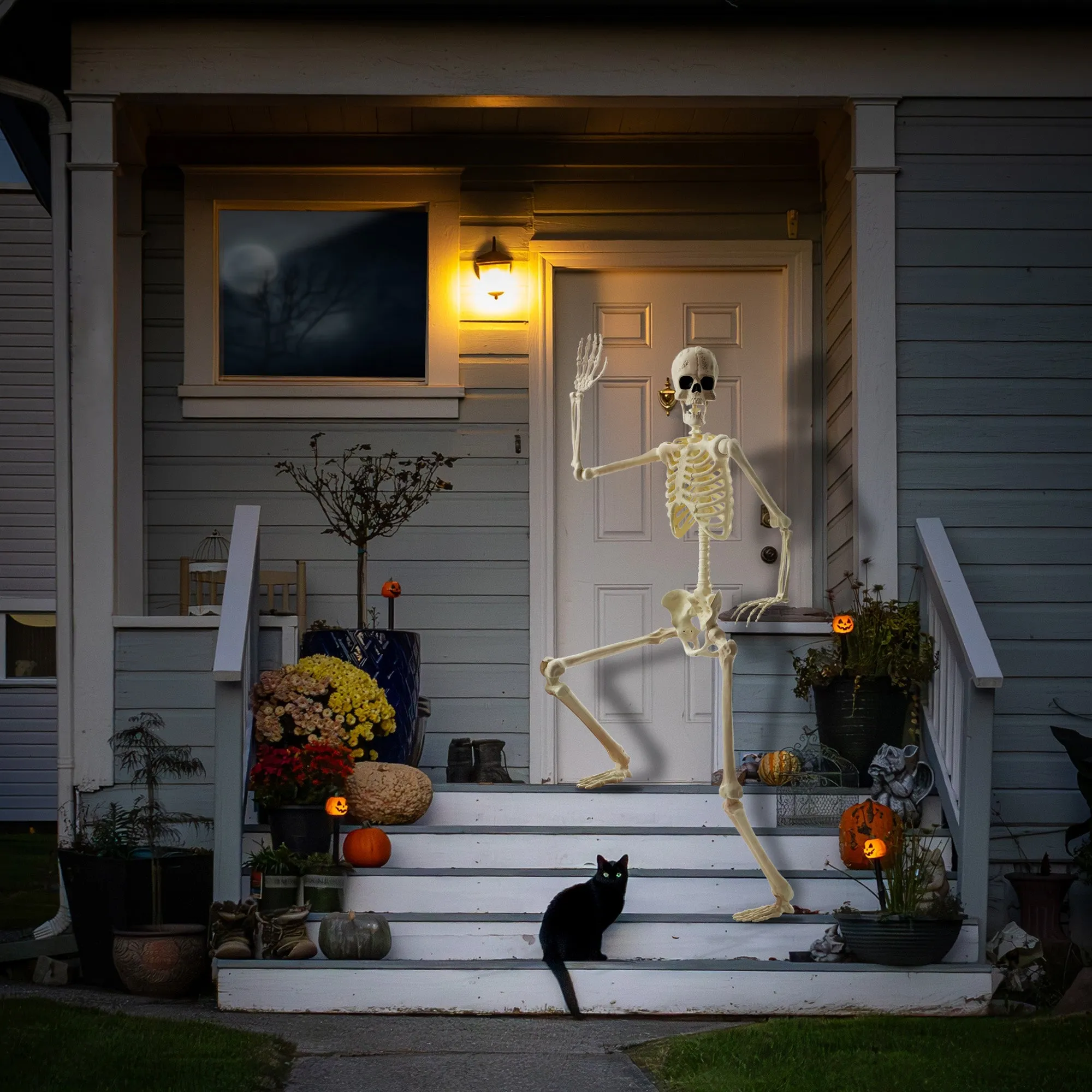 Halloween Skeletons, Scary Halloween Decorations for Outside