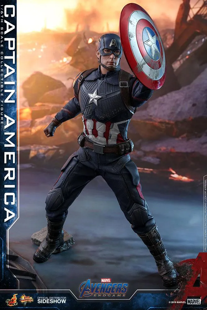 Hot Toys Movie Masterpiece 1/6 Scale Figure - Captain America (Avengers: Endgame)