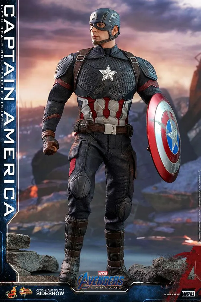 Hot Toys Movie Masterpiece 1/6 Scale Figure - Captain America (Avengers: Endgame)