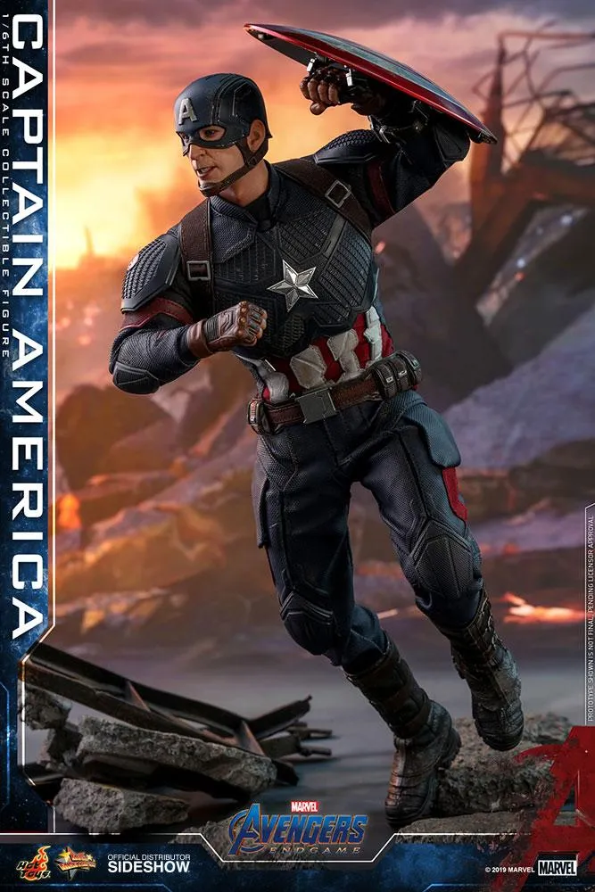 Hot Toys Movie Masterpiece 1/6 Scale Figure - Captain America (Avengers: Endgame)