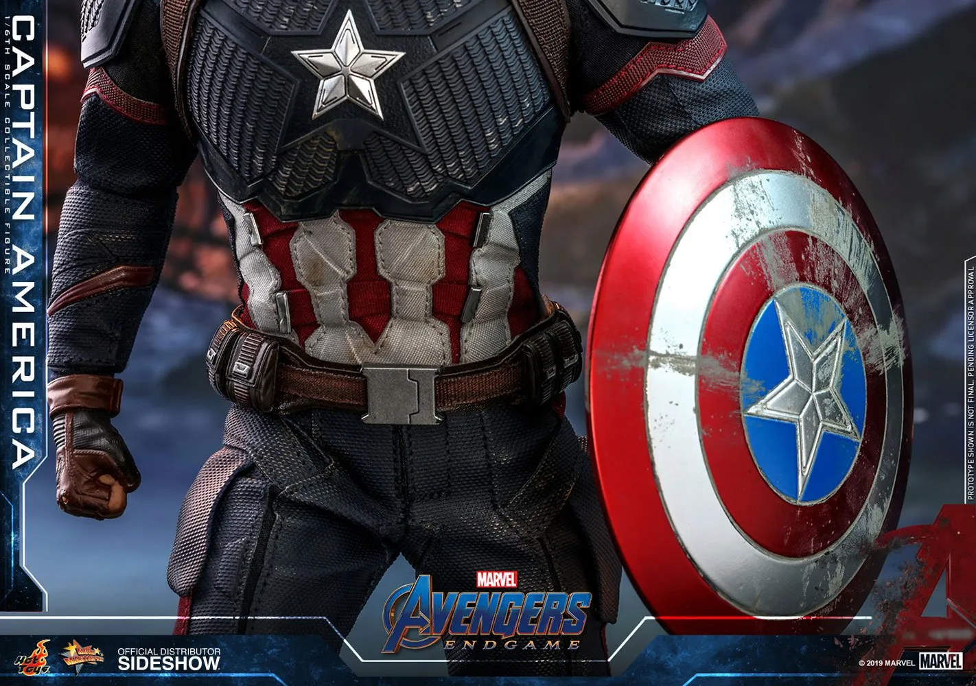 Hot Toys Movie Masterpiece 1/6 Scale Figure - Captain America (Avengers: Endgame)