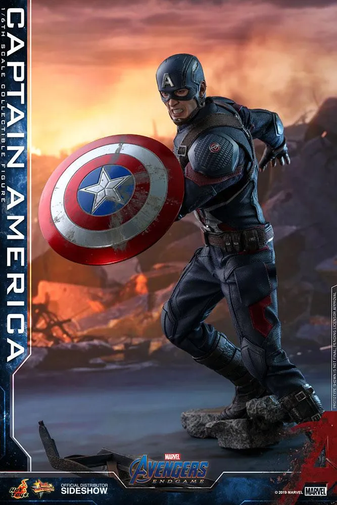 Hot Toys Movie Masterpiece 1/6 Scale Figure - Captain America (Avengers: Endgame)