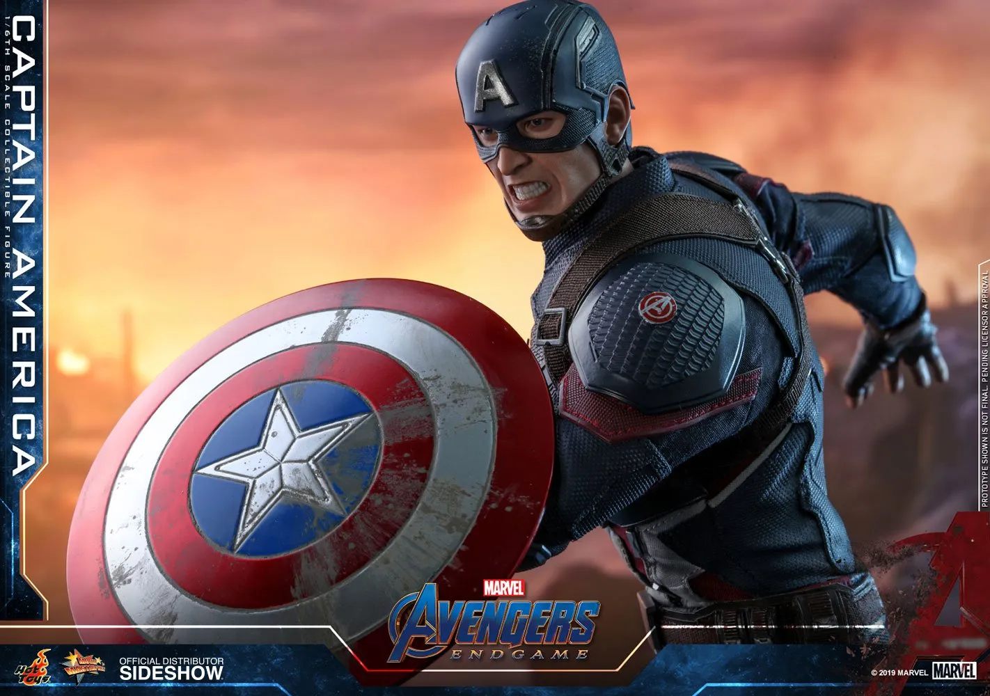 Hot Toys Movie Masterpiece 1/6 Scale Figure - Captain America (Avengers: Endgame)