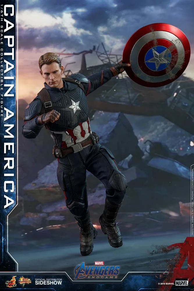 Hot Toys Movie Masterpiece 1/6 Scale Figure - Captain America (Avengers: Endgame)