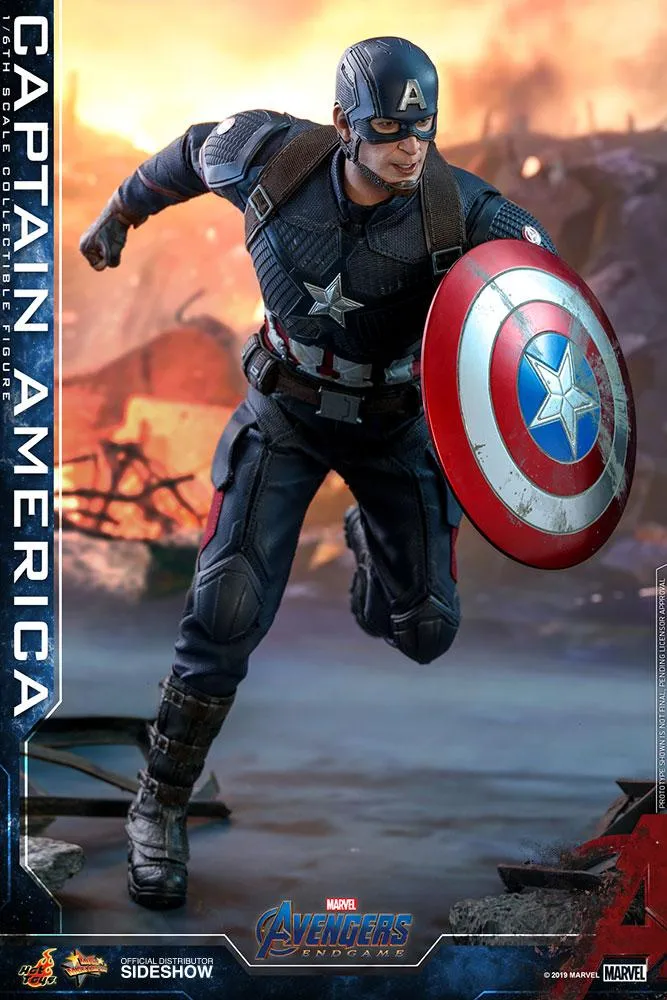 Hot Toys Movie Masterpiece 1/6 Scale Figure - Captain America (Avengers: Endgame)