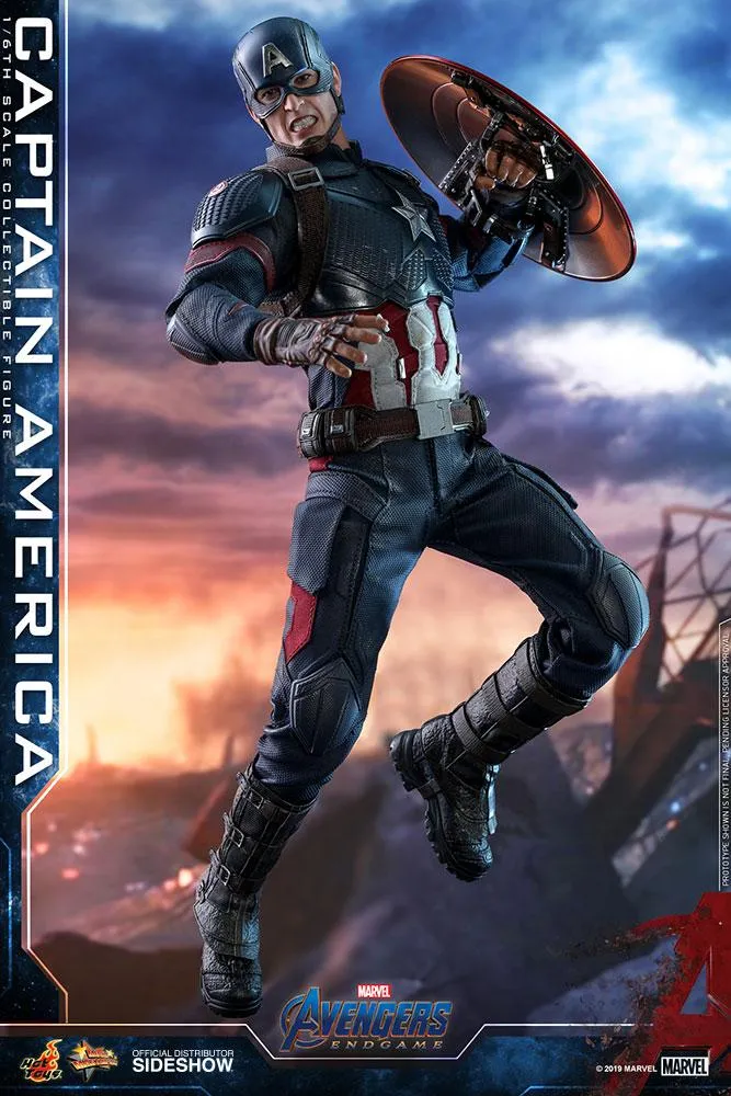 Hot Toys Movie Masterpiece 1/6 Scale Figure - Captain America (Avengers: Endgame)