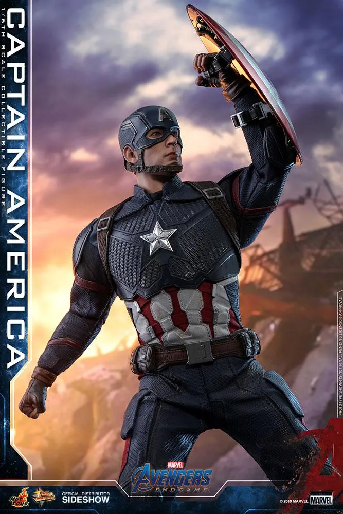 Hot Toys Movie Masterpiece 1/6 Scale Figure - Captain America (Avengers: Endgame)