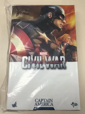 Hottoys Hot Toys 1/6 Scale MMS350 MMS 350 Captain America 3 Civil War - Captain America Action Figure NEW