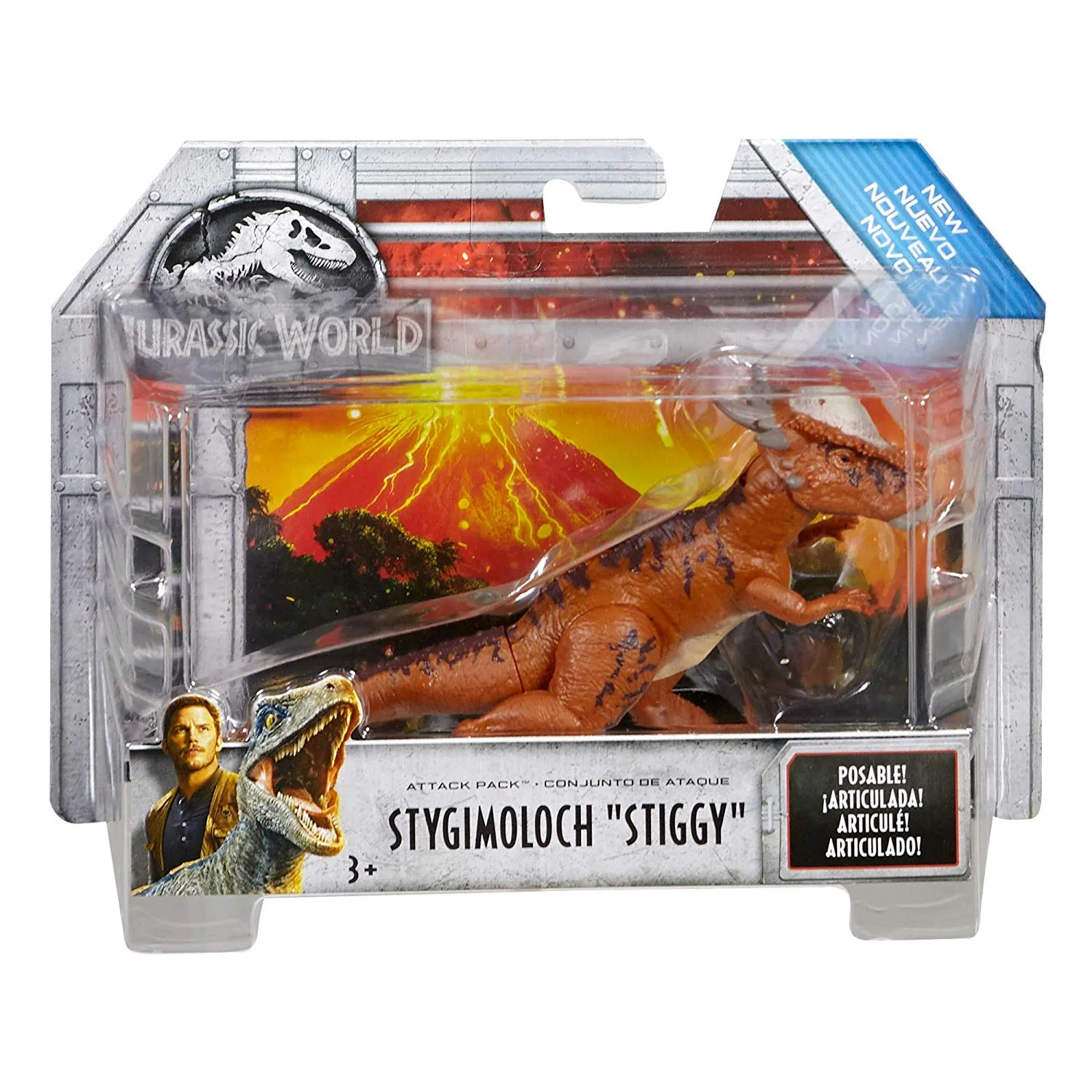 Jurassic World Attack Pack Stygimoloch "Stiggy" Figure