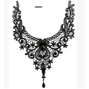 Luxe Lace Necklace with Elegant Handmade Design