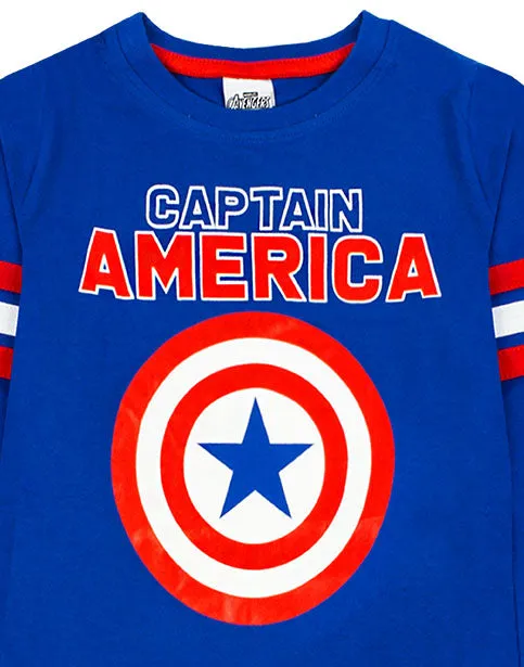 Marvel Captain America Shield Logo Boy's Pyjamas