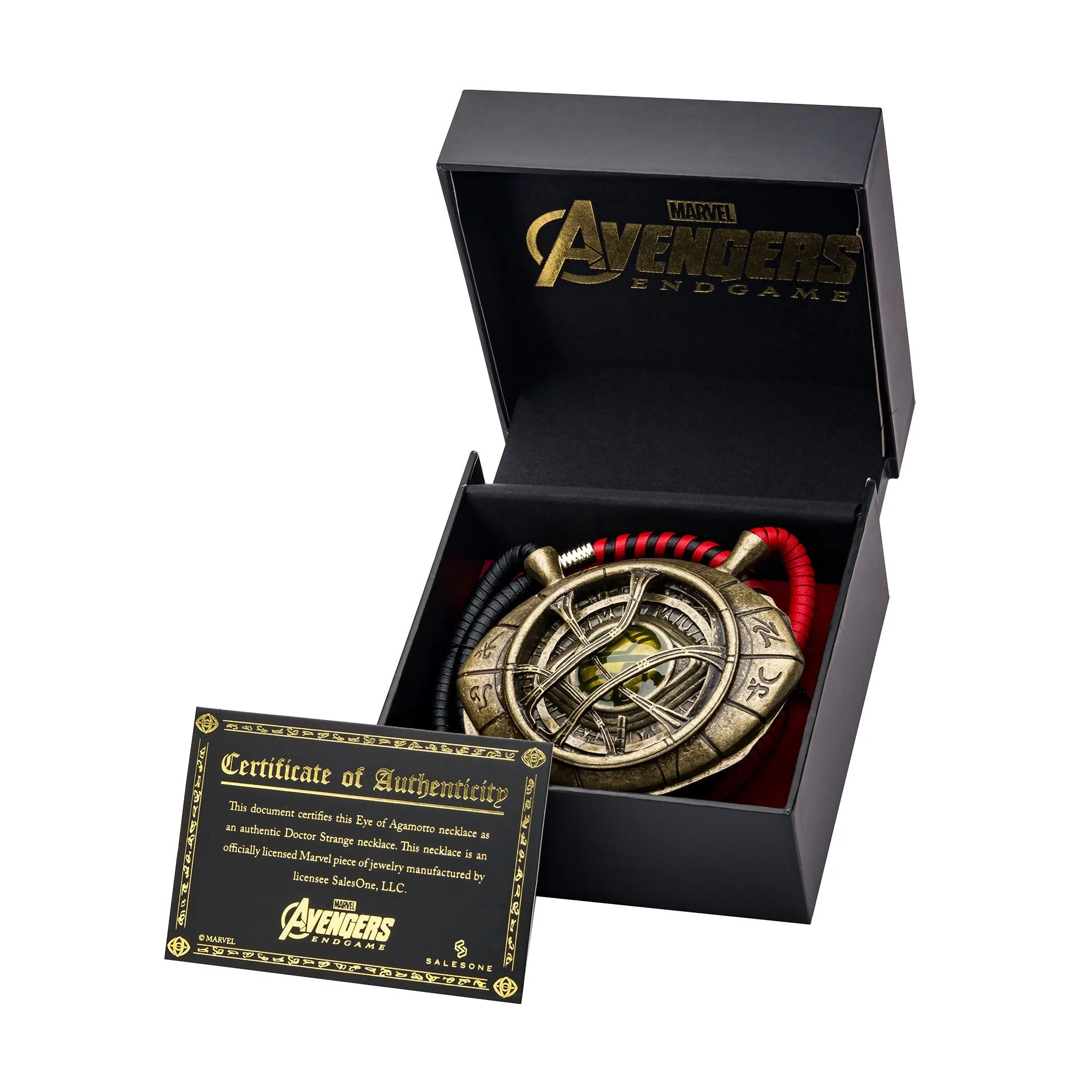 Marvel Doctor Strange Eye Of Agamotto Officially Licensed Prop Replica Necklace