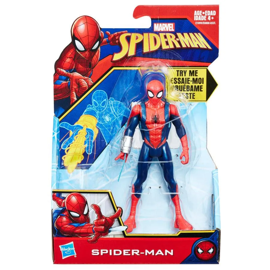 Marvel Spider-Man 6-Inch Spider-Man Figure, Ages 4 and Up