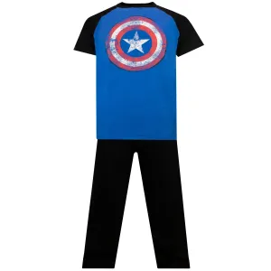 Mens Captain America Pyjamas