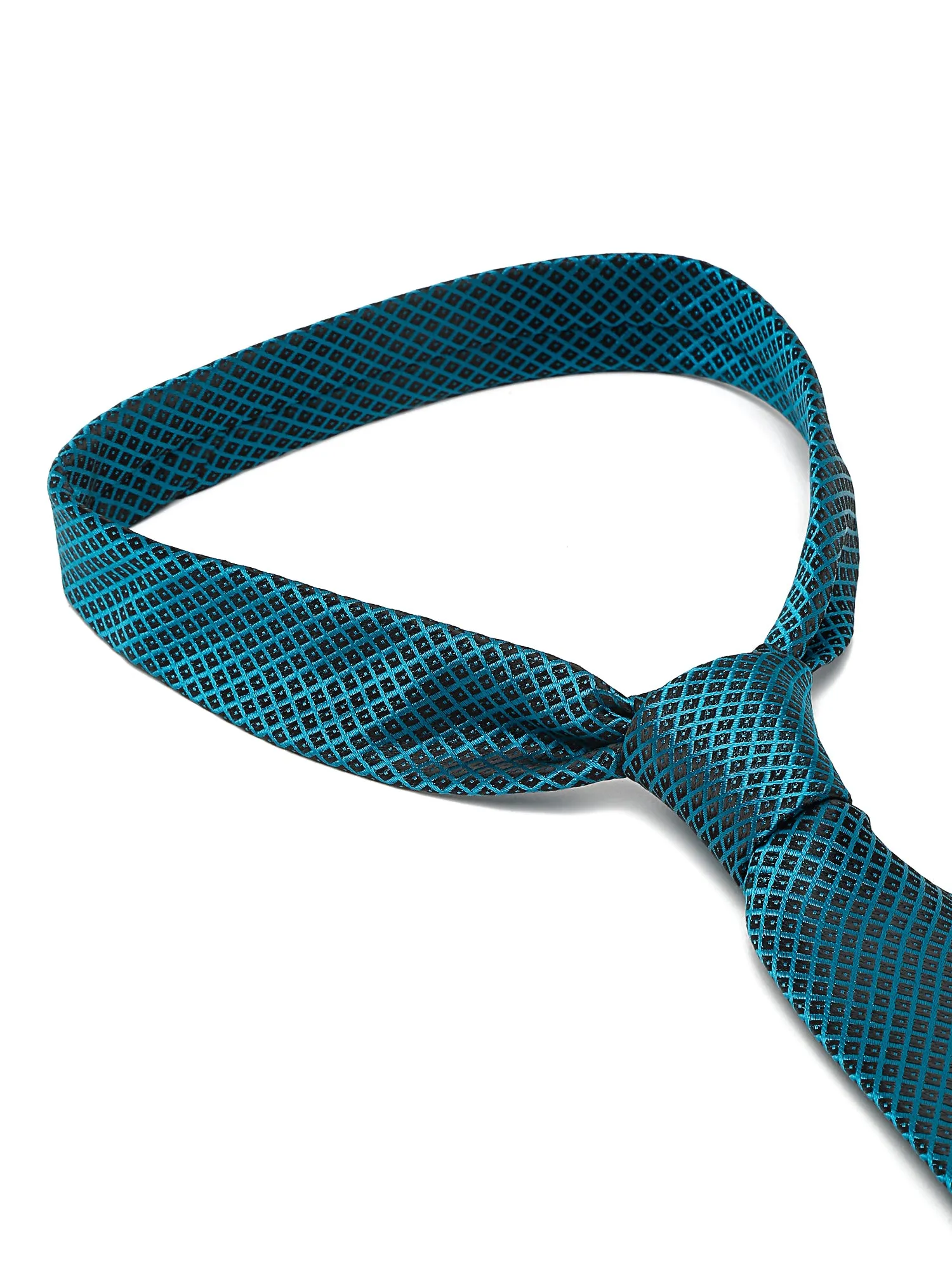 Men's Turquoise Fashion Broad Tie