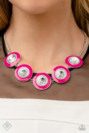 Necklaces Feminine Flair - Pink SET W2