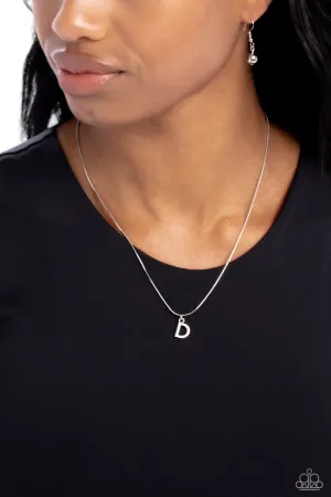 Necklaces Seize the Initial - Silver - D