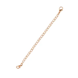 Obsession Necklace Extender Encased in 18k Rose Gold - 100mm