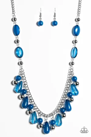 Paparazzi Necklace ~ HUEs She? - Blue