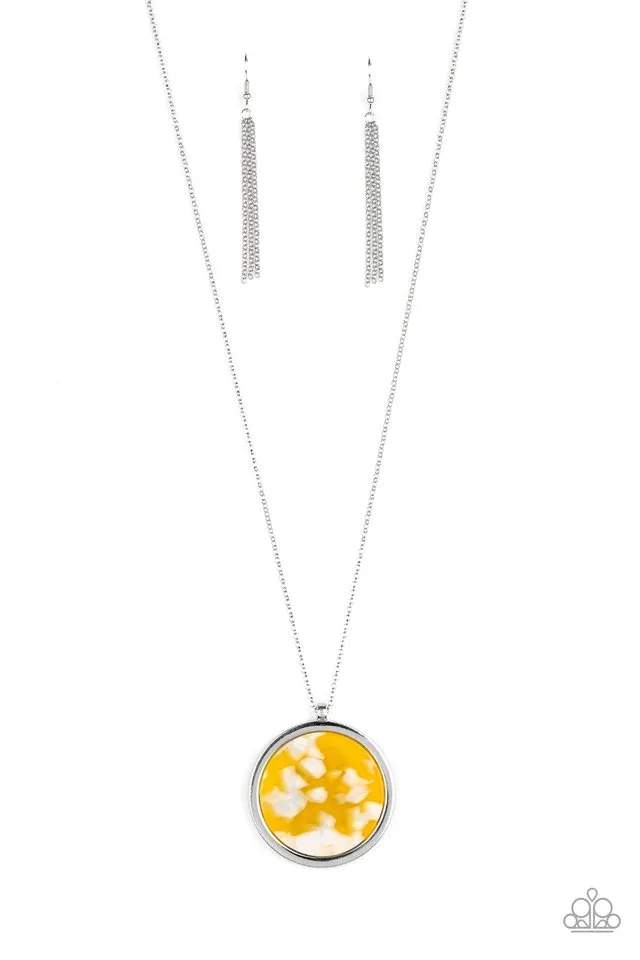 Paparazzi Necklace ~ Its POP Secret! - Yellow