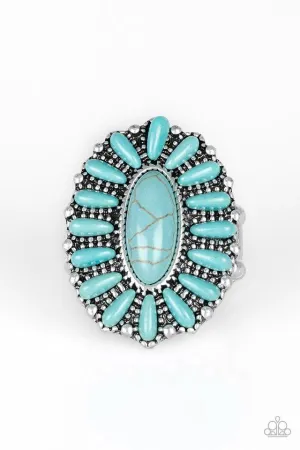 Paparazzi Ring ~ Cactus Cabana - Blue