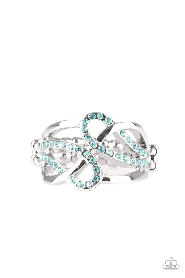 Paparazzi Ring ~ More Or FLAWLESS - Blue