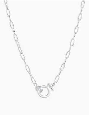 Parker Mini Necklace, Silver