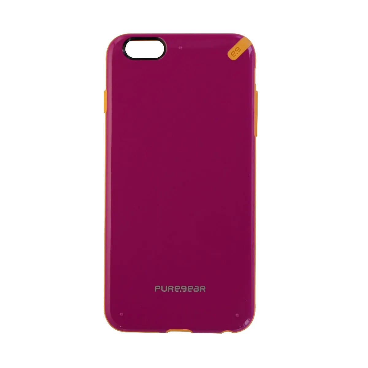 PureGear Slim Shell Hard Case Cover for iPhone 6s Plus 6 Plus - Sunset Pink