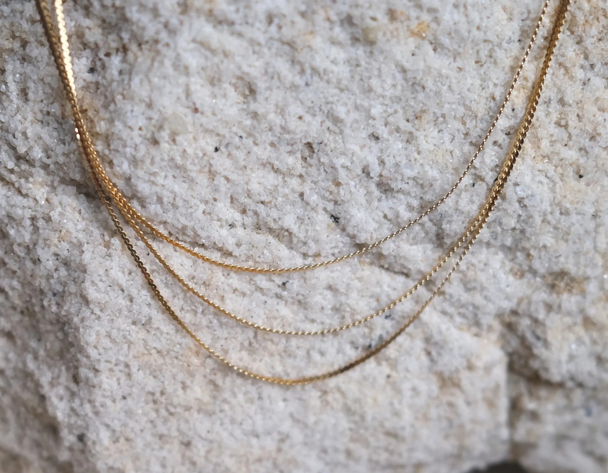 Sleek 3 Line Necklace