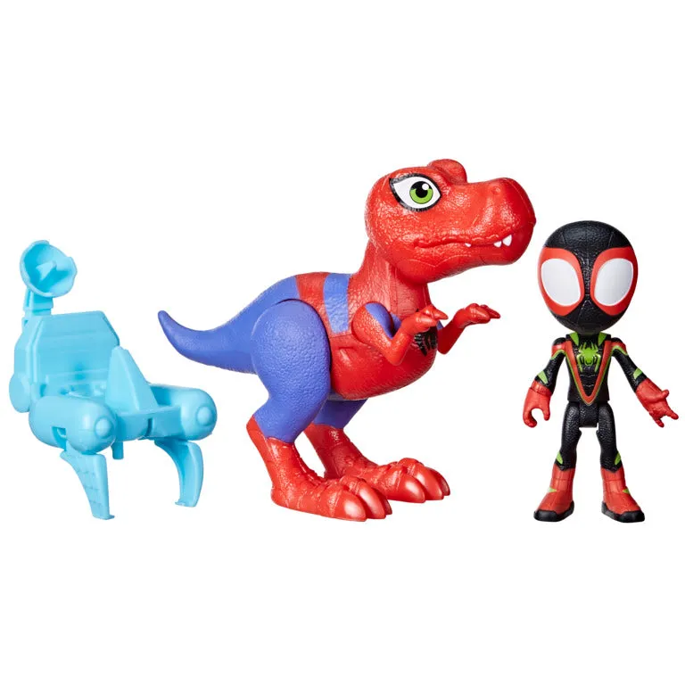 Spidey And His Amazing Friends Lg Dino Hero Accessory Miles Morales